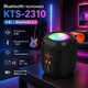 Портативна Bluetooth колонка KTS-2310, Bluetooth 5.3 EDR, 5 Вт, TWS, USB, TF, MP3, FM радіо, LED підсвітка, акумулятор 800 мА·год для дому та подорожей - изображение 3