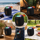 Портативна Bluetooth колонка KTS-2310, Bluetooth 5.3 EDR, 5 Вт, TWS, USB, TF, MP3, FM радіо, LED підсвітка, акумулятор 800 мА·год для дому та подорожей - изображение 6