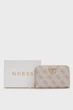Жіночий білий гаманець з візерунком LAUREL II Guess OS SWSG7459140 - изображение 5