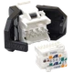 Модуль Keystone UTP RJ45 кат. 6, черный Corning - изображение 2