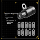 Фотопрожектор Sidande Quantum Light Spotlight Q100C Lite Q40 Q120, заполняющий свет для фотосъемки, выделенный светодиод, оптическая фокусировка, проекция, моделирование, рассеянный свет, телескопический зум. - изображение 5