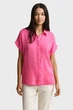 Жіноча рожева лляна сорочка SLEEVE Gant 36 4300707 - изображение 1