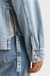Жіноча блакитна джинсова куртка WITH TIE DETAIL Gant XS 4700408 - изображение 5