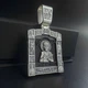 Серебряная ладанка с эбеновым деревом с чернением л001е - изображение 1