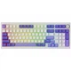 Беспроводная клавиатура Proove Gaming Slicker Pro White ENG+UA, 6000mAh, Hot-Swap, RGB, 2.4GHz/Bluetooth/USB - изображение 1