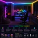 Світлодіодна LED стрічка RGB IC 5 м USB 5V, неонова гнучка підсвітка з пультом і додатком, IP68 - зображення 2