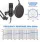 Микрофон конденсаторный BM-800 с USB звуковой картой V8 – комплект для стрима, гейминга и подкастов, черный - изображение 3
