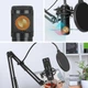 Микрофон конденсаторный BM-800 с USB звуковой картой V8 – комплект для стрима, гейминга и подкастов, черный - изображение 4
