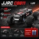 Машинка на радіокеруванні JJRC C8811 1:20 Black RC - монстр-трак 4WD з безколекторним двигуном, металевою трансмісією, LED-фарами, до 45 км/год, до 15 хвилин, до 100 м - зображення 1