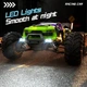 Машинка на радиоуправлении ZLL SG116 PRO 1:16 Green/Purple RC - монстр-трак 4WD с полностью пропорциональным управлением, LED-подсветкой, до 40 км/ч, до 30 минут, до 150 м - изображение 6