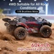 Машинка на радиоуправлении ZLL SG118 MAX 1:16 Red RC - внедорожник 4WD с бесколлекторным двигателем, металлической трансмиссией, LED-подсветкой, до 60 км/ч, до 40 минут, до 120 м - изображение 7