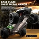 Машинка на радиоуправлении ZLL SG118 PRO 1:16 Green RC - внедорожник 4WD с металлической трансмиссией, полностью пропорциональным управлением, LED-подсветкой, до 35 км/ч, до 40 минут, до 80 м - изображение 5