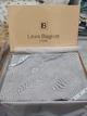 Покривало двоспальне Laura Biagiotti Home 260x270 см Жаккард сіре - изображение 4