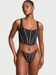 Корсетный топ Victoria's Secret со стразами 1160193498 (Черный M) - зображення 5