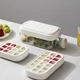 Лоток для кубиков льда Curling 2025 с крышкой, форма на 18 кубиков, контейнер для заморозки - изображение 3