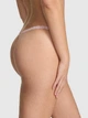 Кружевной комплект белья со стразами Victoria's Secret Pink бралетт и трусики стринги 1160655131 (Розовый S) - изображение 5