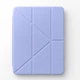Чехол Case Pro Origami Smart Case Clear + Stylus для iPad Air 4/5 10.9" / iPad Pro 11" 2018-2022 с прозрачной задней частью и местом под стилус Лавандовый - изображение 1