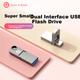 ASUS Aduo 64 ГБ, USB 3.2 Type-C, двухканальный интерфейс, для использования с телефоном и компьютером, высокоскоростной миниатюрный металлический USB-накопитель, PM300, цвет "Метеоритный серый". - изображение 9