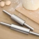 Скалка из нержавеющей стали Rolling Pin с вращающимся валиком 30 х 5 см (R97330-30) - изображение 6