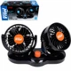 Автомобильный двойной вентилятор HX-T304 12V/24V, 2 скорости, регулируемый, в прикуриватель - изображение 1