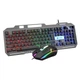 Ігрова клавіатура та миша T750 USB RGB дротовий комплект підсвітка мультимедійні клавіші чорний ПК - зображення 8