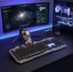 Ігрова клавіатура та миша T750 USB RGB дротовий комплект підсвітка мультимедійні клавіші чорний ПК - зображення 3