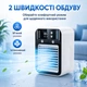 Портативный кондиционер мини охладитель воздуха nano-mist Ultra 2 в 1 3000 мАч Type-C - изображение 3