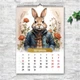 Календар настінний перекидний КАЗКОВА КРАЇНА 2027 13 АРКУШІВ ENTERSTORE 42х29.7 см (ART 260117) - зображення 4