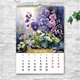 Календарь настенный перекидной КРАСОТА ЦВЕТОВ АКВАРЕЛЬ 2026 13 ЛИСТОВ ENTERSTORE 42х29.7 см (ART 250121) - изображение 5