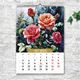 Календарь настенный перекидной КРАСОТА ЦВЕТОВ АКВАРЕЛЬ 2026 13 ЛИСТОВ ENTERSTORE 42х29.7 см (ART 250121) - изображение 8