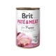 Корм Brit Pate & Meat Puppy влажный с курицей для щенят 400 гр - изображение 1