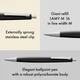Ручка кулькова LAMY 2000 чорна стрижень M16 чорний (4000792) - изображение 4