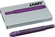 Набір чорнильних картриджів LAMY T10 фіолетовий 5 шт. (1605783) - зображення 1