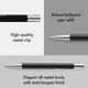 Ручка кулькова LAMY scala чорна стрижень M16 1,0 мм чорний (4000976) - изображение 4