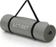 Килимок спортивний Actiget NBR для йоги та фітнесу 183 x 61 x 1 cм Grey (ACT0019) - зображення 12