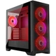 Корпус Modecom VOLCANO EXPANSE S ARGB 4x140mm fans MIDI USB 3.0x2+TYPE-C BLACK без БЖ ATX (AT-EXPANSE-SG-10-000000) - изображение 1