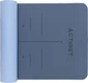 Коврик спортивный Actiget TPE для йоги и фитнеса 183 x 61 x 0.6 см Blue/Sky Blue (ACT0021) - изображение 3