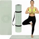 Коврик спортивный Actiget TPE для йоги и фитнеса 183 x 61 x 0.6 см Mint/Black (ACT0022) - изображение 11