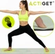 Коврик спортивный Actiget TPE для йоги и фитнеса 183 x 61 x 0.6 см Mint/Black (ACT0022) - изображение 10