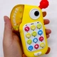 Музыкальный телефон LITTLE TIN LOK желтый для детей от 1 года - изображение 2