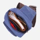 Сумка-слінг через плече чоловіча тканинна Vintage 21232 Синя (leather-21232) - изображение 6
