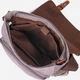 Сумка мессенджер через плечо мужская Vintage leather-21241 Серая - изображение 5