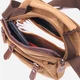 Сумка кросс боди через плечо мужская Vintage leather-21245 Коричневая - изображение 8