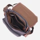 Сумка мессенджер через плечо мужская Vintage leather-21247 Черная - изображение 5