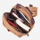 Сумка слинг через плечо мужская Vintage leather-21257 Коричневая - изображение 8