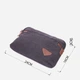 Сумка мужская Vintage leather-21258 Черная - изображение 4