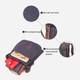 Сумка планшет через плечо мужская Vintage leather-21265 Черная - изображение 4