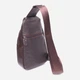 Сумка слинг через плечо мужская из натуральная кожи Vintage leather-21308 Коричневая - изображение 3