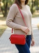 Сумка женская из натуральная кожи Vintage leather-22090 Красная - изображение 2