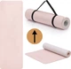 Коврик спортивный Actiget TPE для йоги и фитнеса 183 x 61 x 0.6 см Pink/Grey (ACT0023) - изображение 10